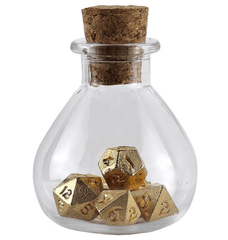 Unseelie Mini RPG Dice Set: Gold HY00404